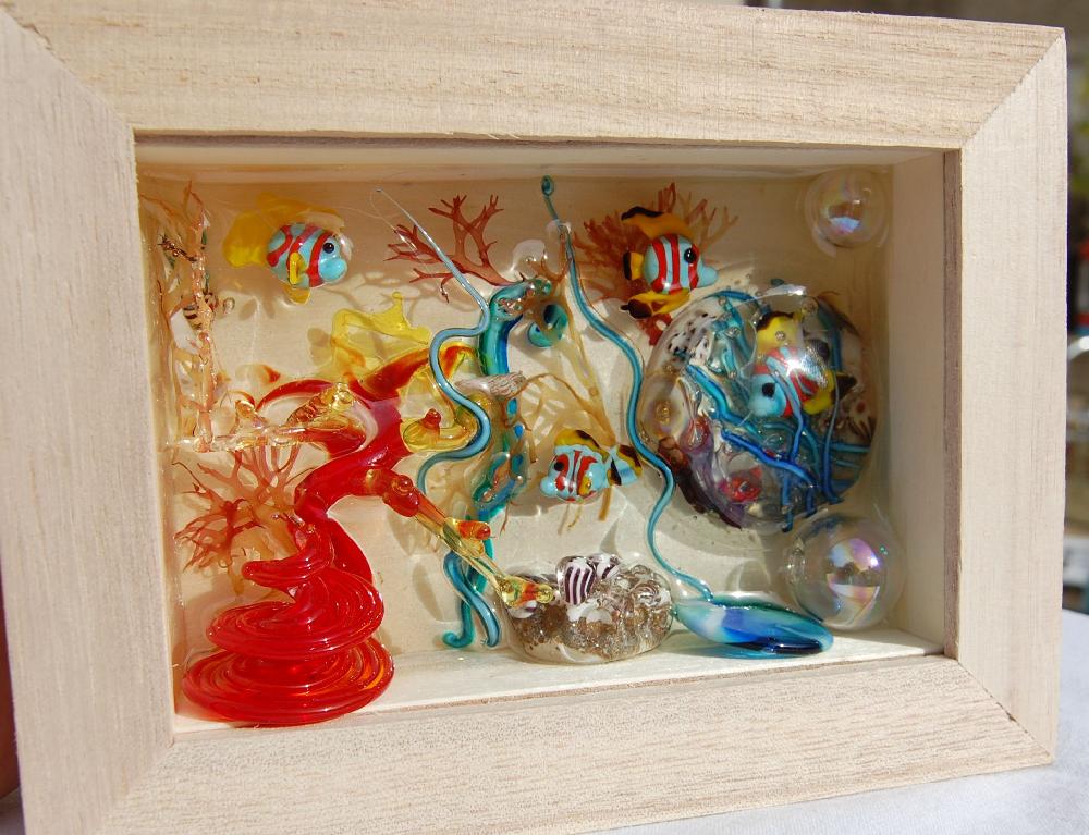 Cadre fond de mer
