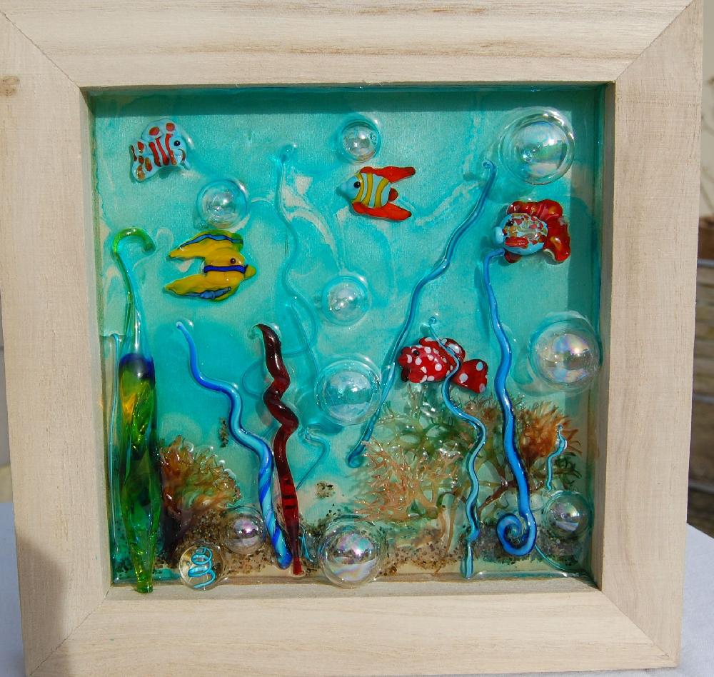 Fond de mer coloré